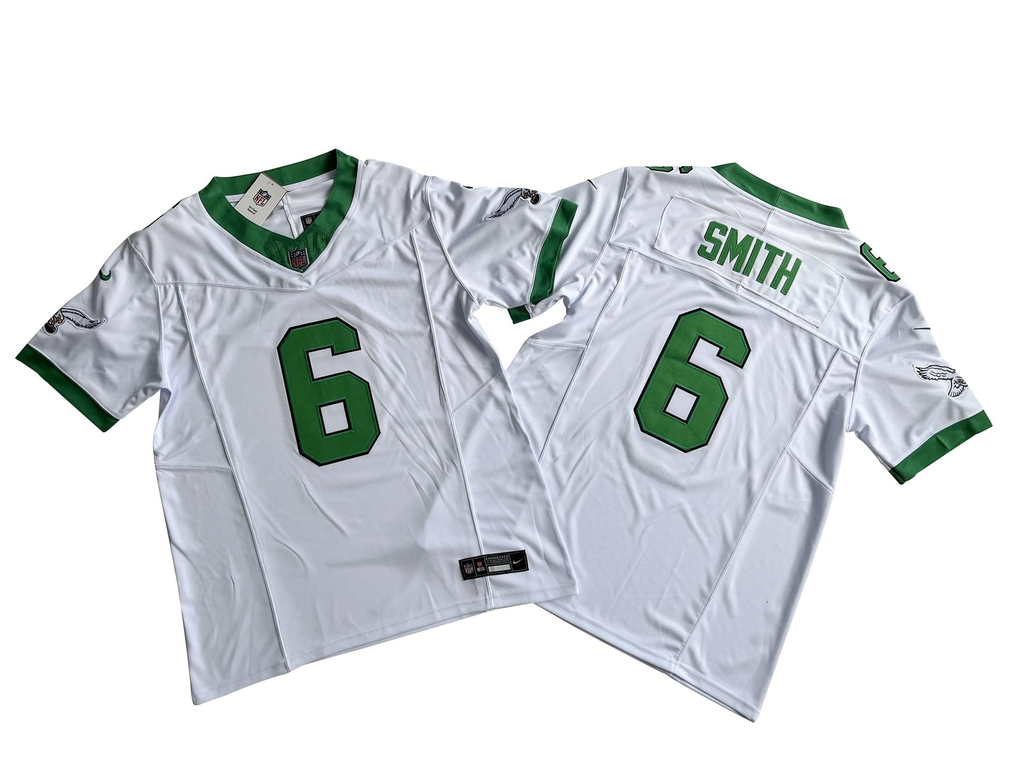 Philadelphia Eagles 6# DeVonta Smith Nike Vapor F.U.S.E. Limited Jersey