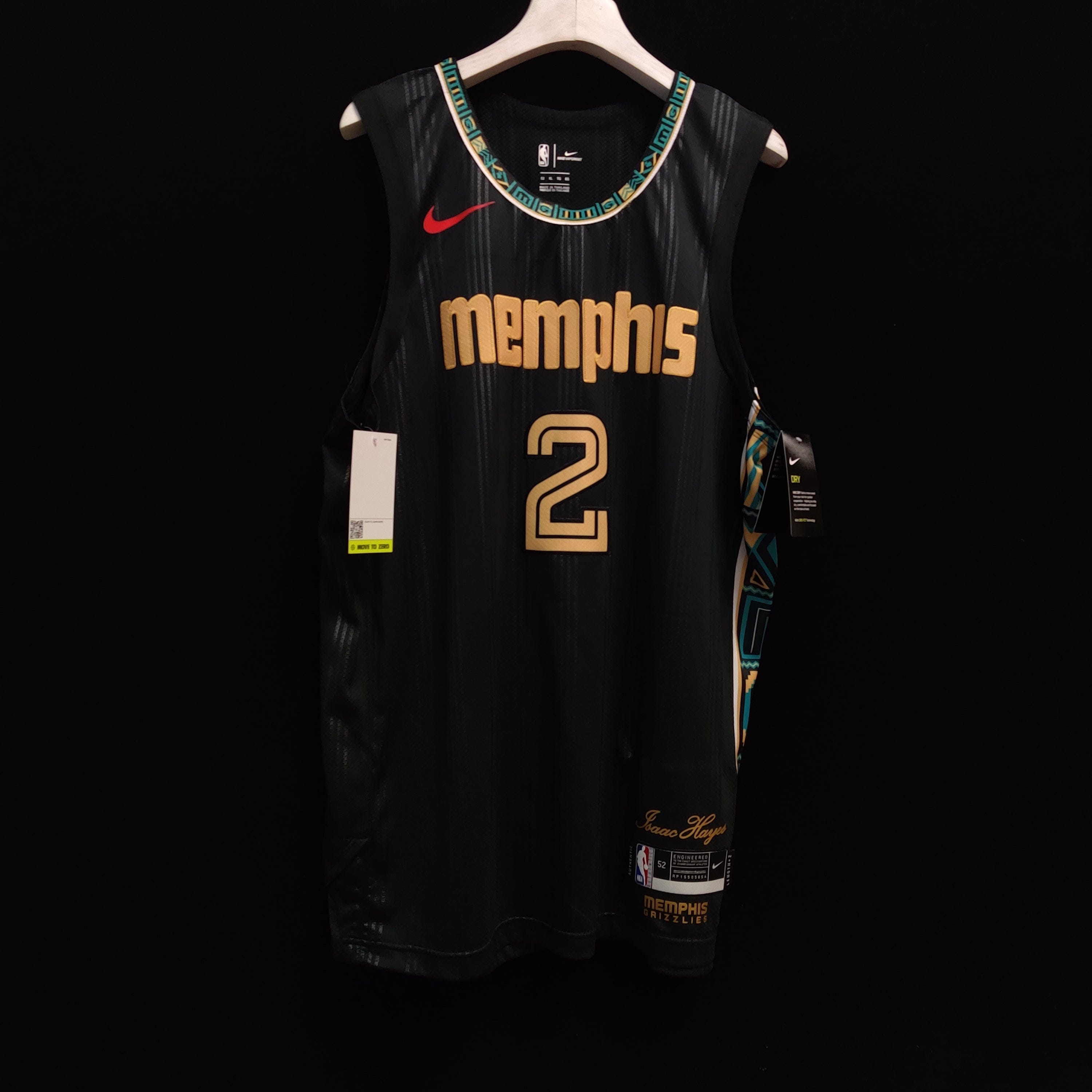 Custom Memphis Grizzlies City Edition  Jersey