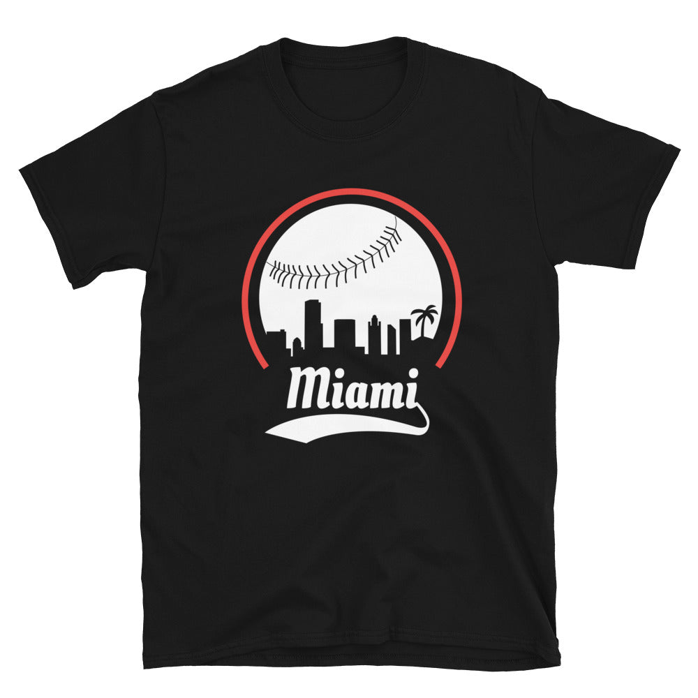 Unisex Miami Marlins Baseball Tee Shirt