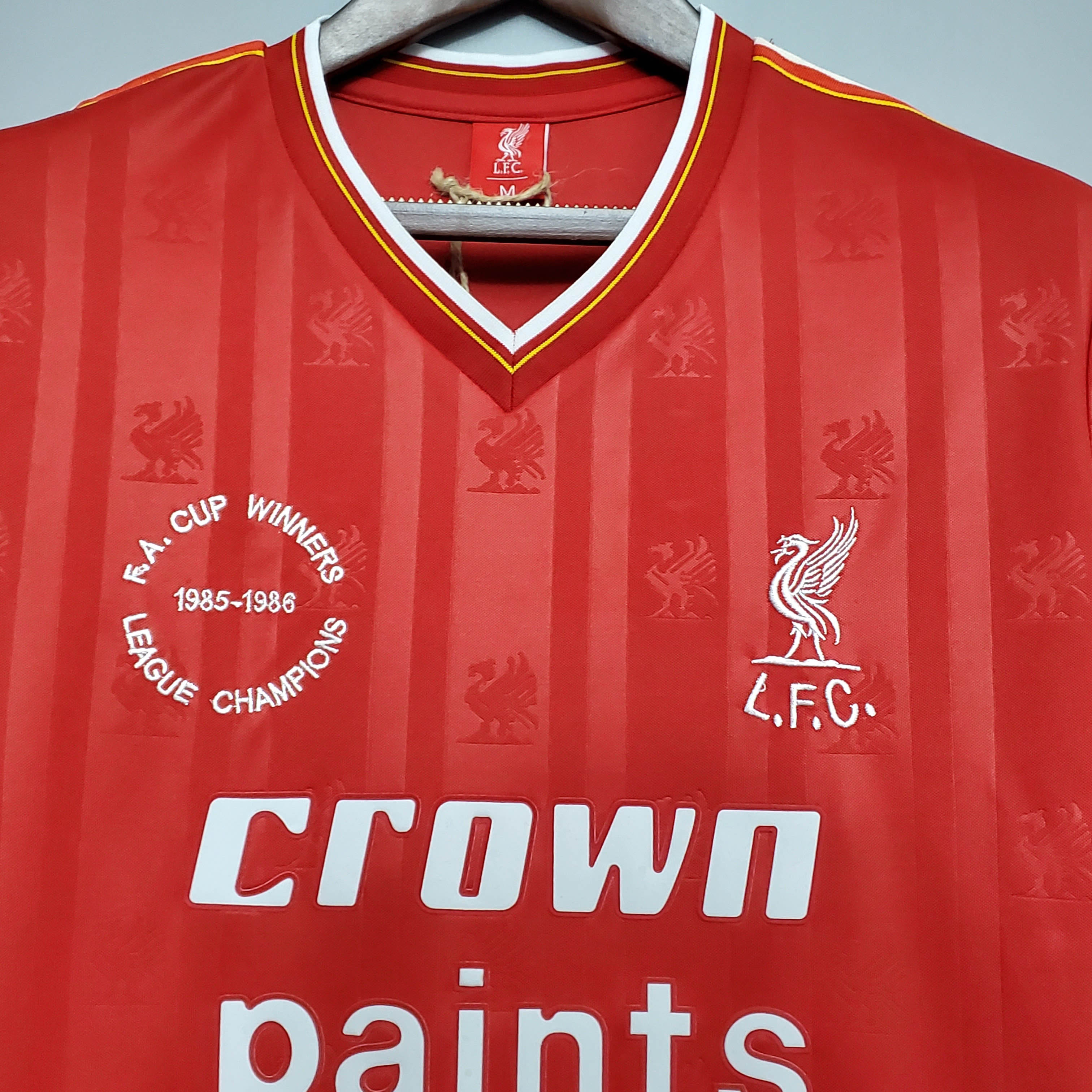1985/1986 Liverpool Home Retro Shirt - Fans Edition