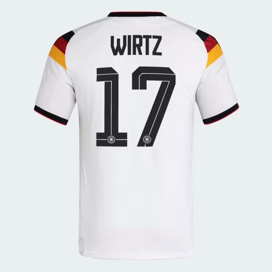 WIRTZ #17 Germany Player Version Home Soccer Jersey 2026 World Cup