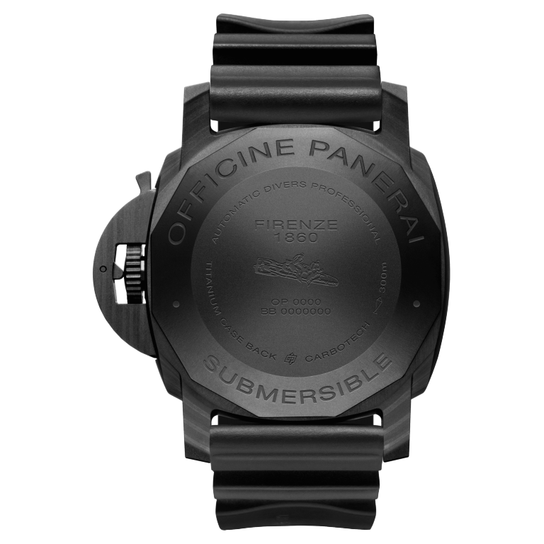 【Super Clone】Submersible Full Black Mix Blue Carbotech™ 47mm