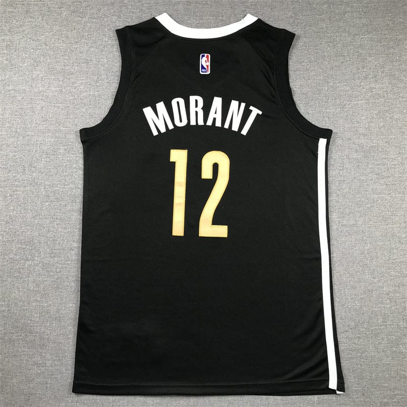 Men's Jersey 2024 Season Grizzlies #12 Black City Edition MORANT