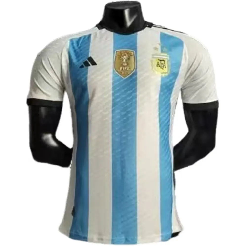 2022 World Cup Player Version Argentina Home Jersey (Three Stars) 1:1 Thai Quality