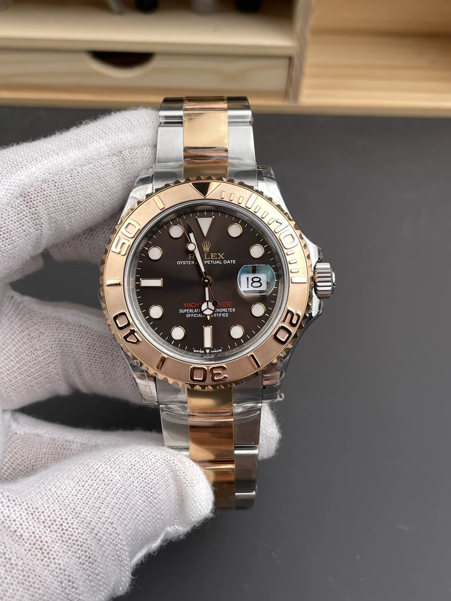 Rolex Yacht-Master Two-Tone Rose Gold 40mm