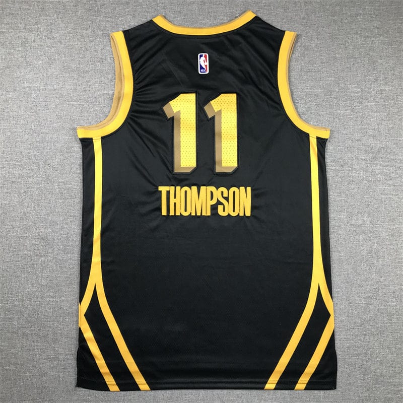 Men's Jersey 2024 Season Warriors #11 Black City Edition THOMPSON