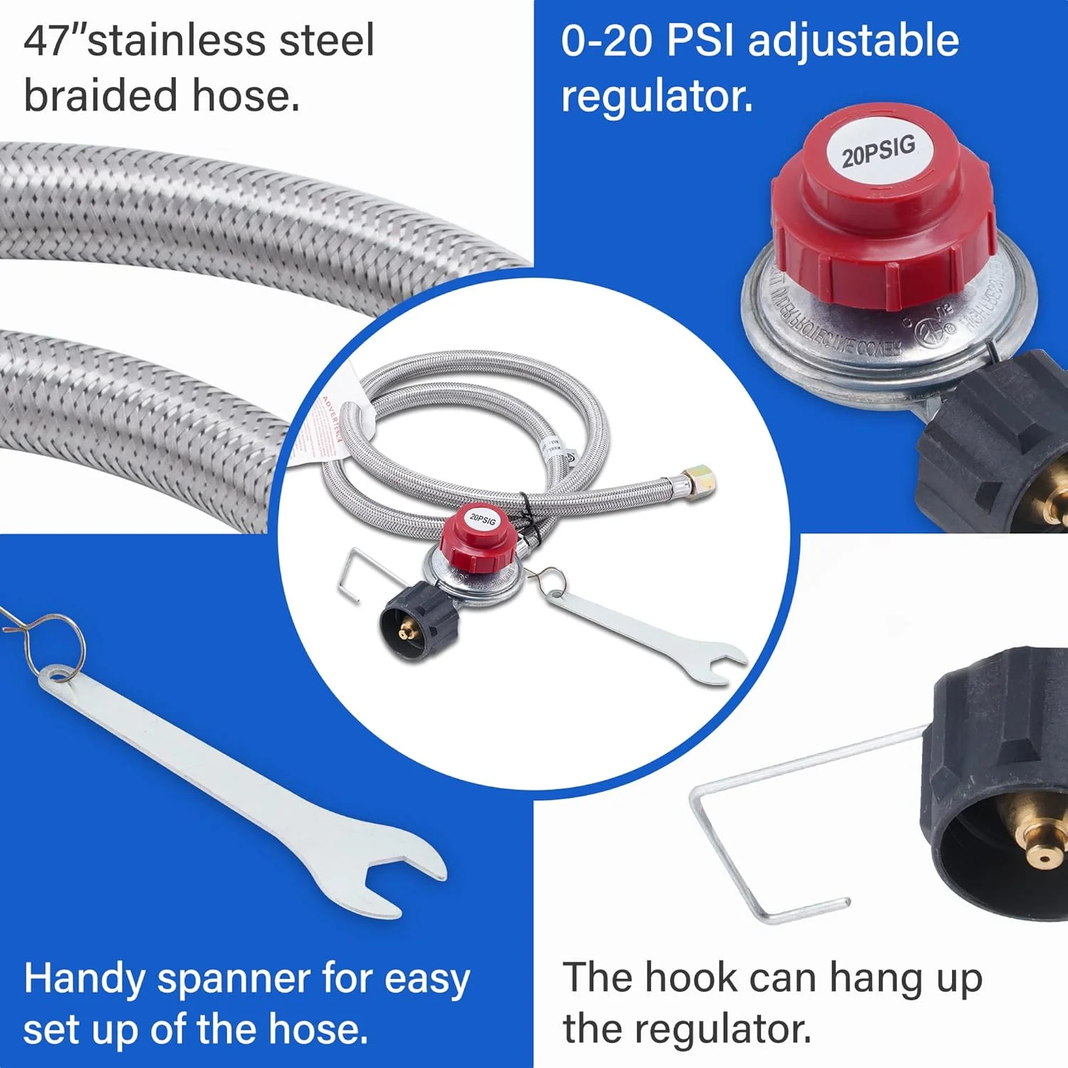 69QT Mexican Cazo Para Carnitas Set, 200,000BTU Propane Burner, Stainless Steel 25
