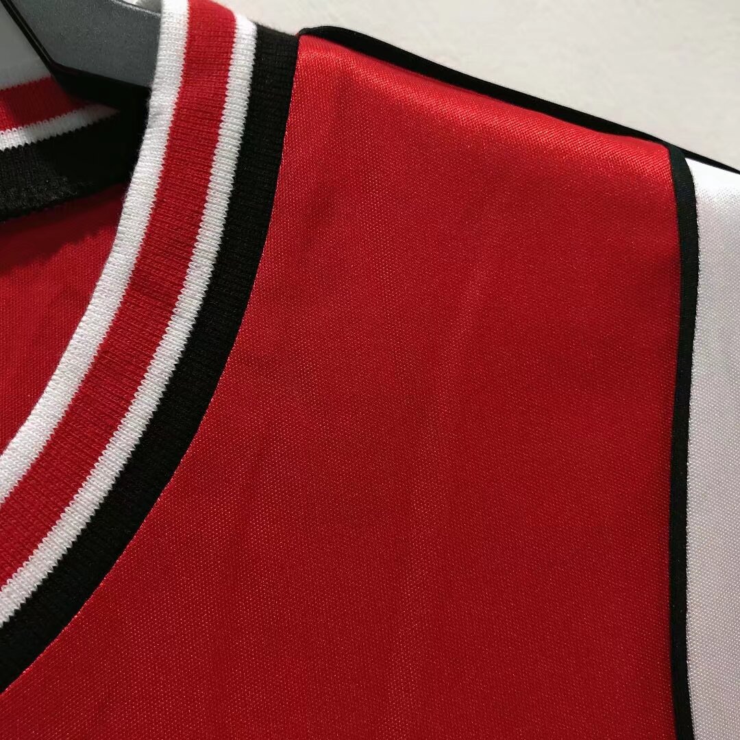 1985 Manchester United home retro jersey - Fans Edition