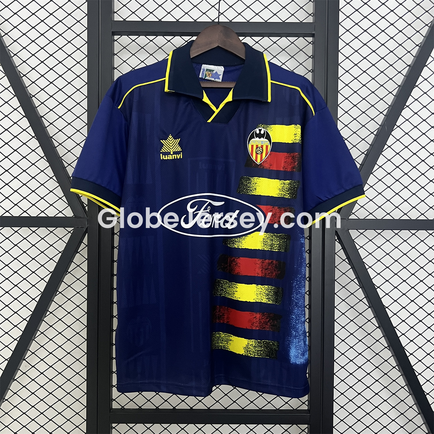 Retro Valencia 1996-97 Away Jersey