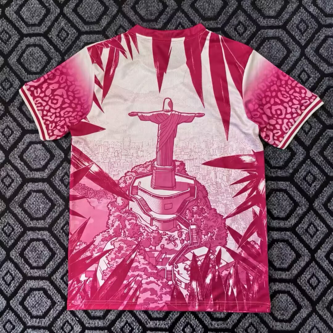 2025-26 Brazil Special Edition Pink Jersey - Fans Edition