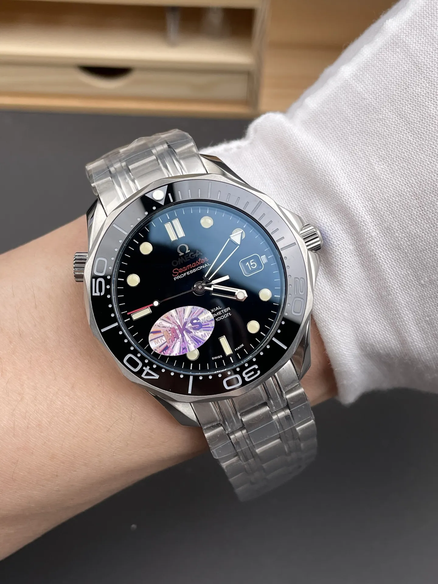 Omega Seamaster Black Dial 41mm