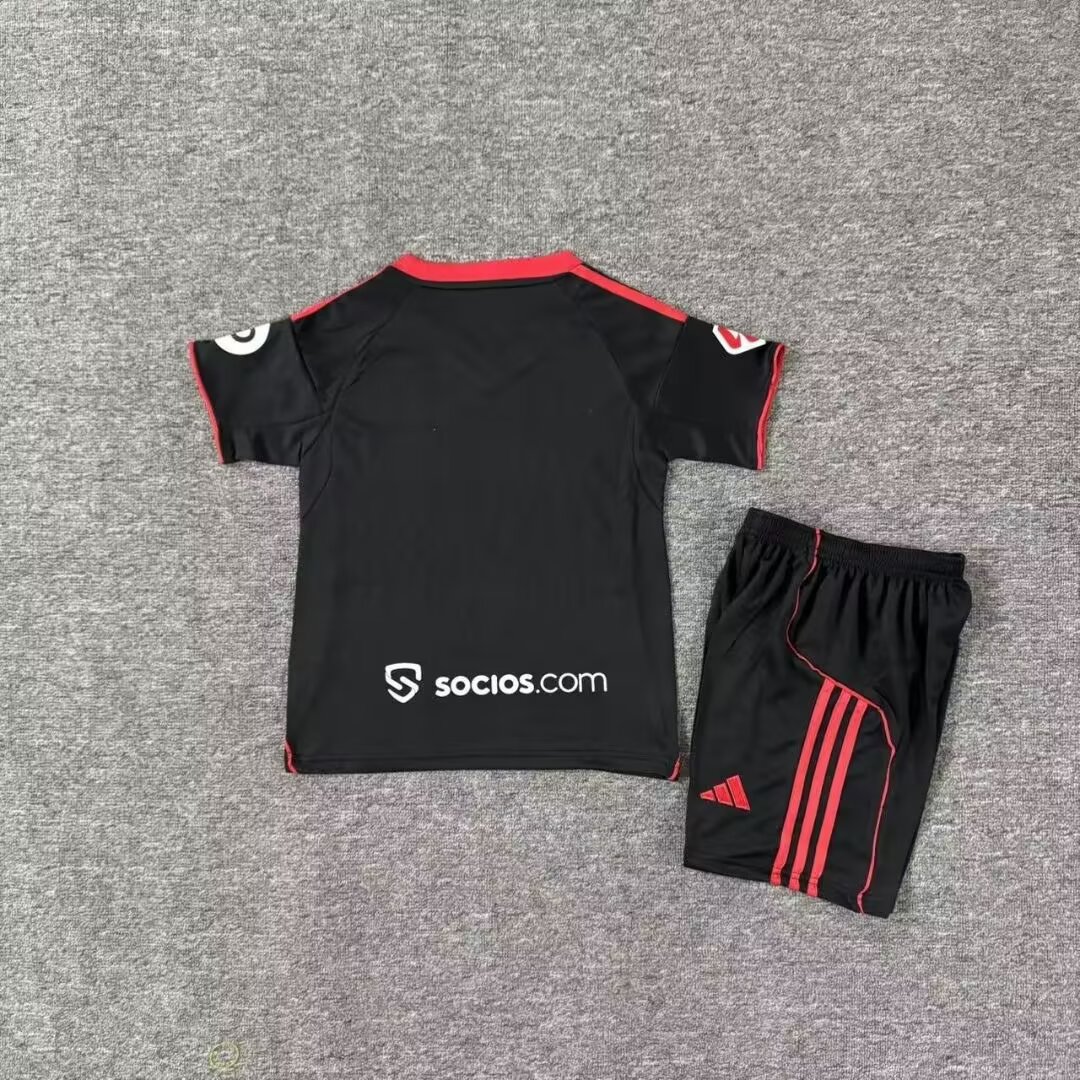 2025-26 Sevilla Second Away Match Jersey Children's Set - Fans Edition