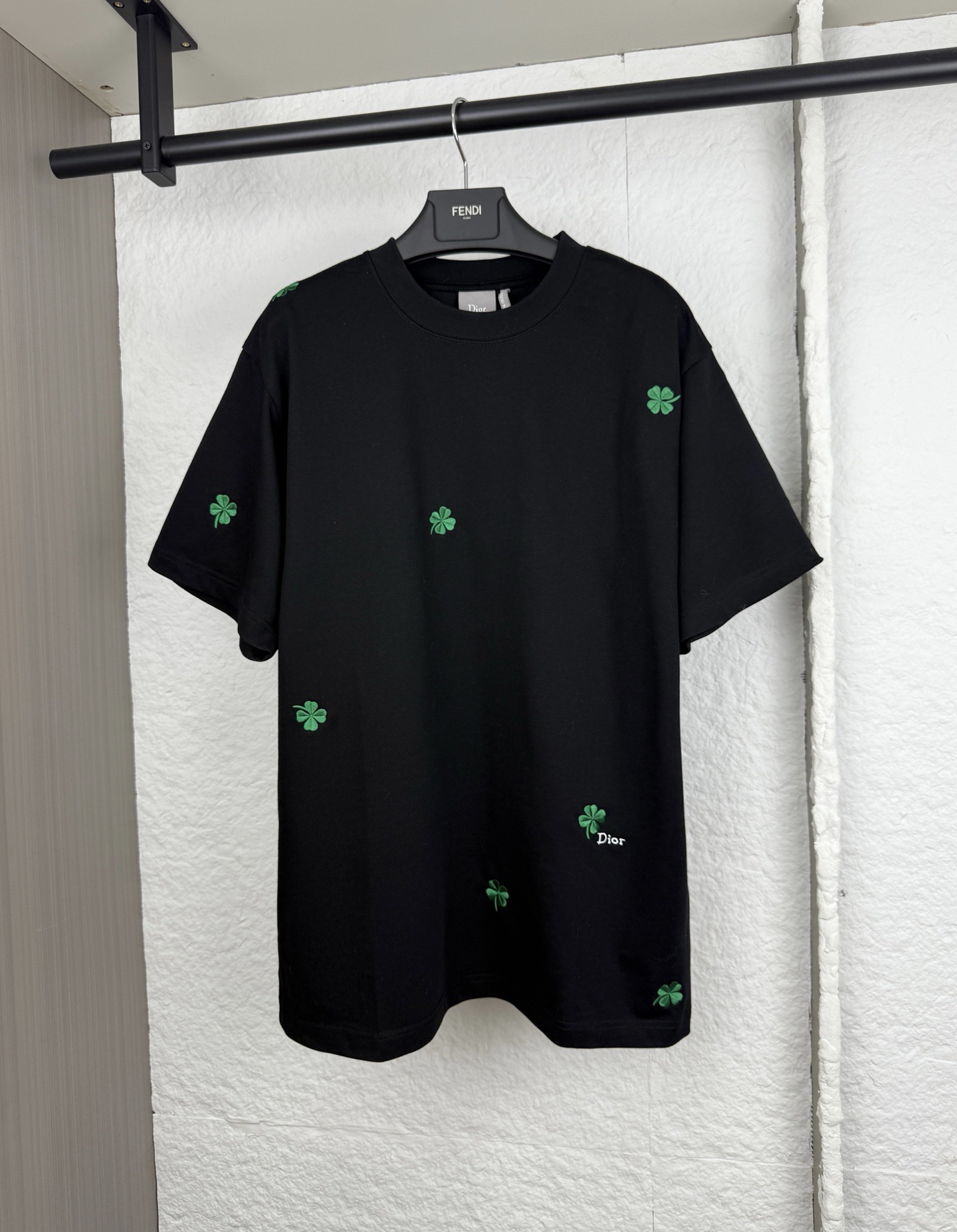 2026 New Arrivals  Embroidered Lucky Clover Knit Cardigan