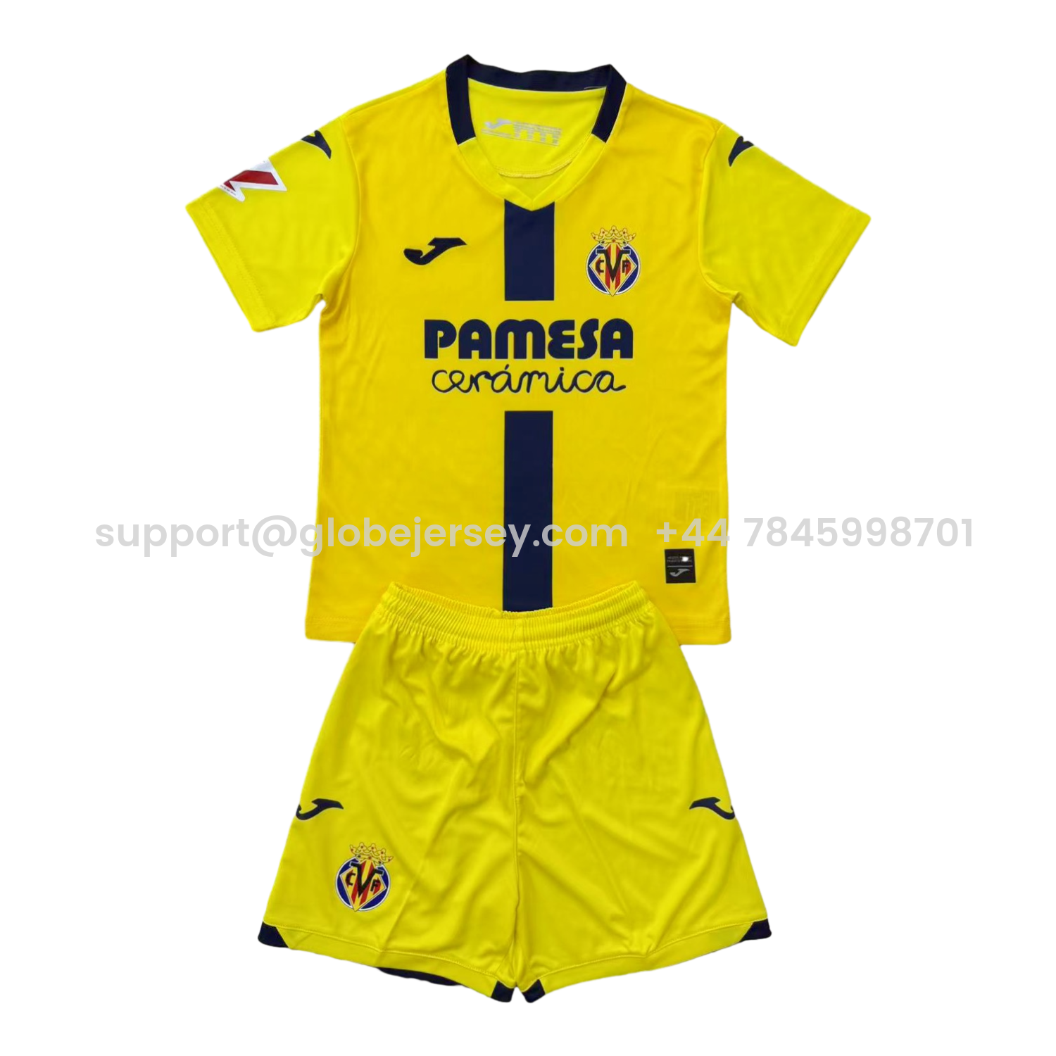 Villarreal 25-26 Home Men's Adult Jersey Set - Fans Version
