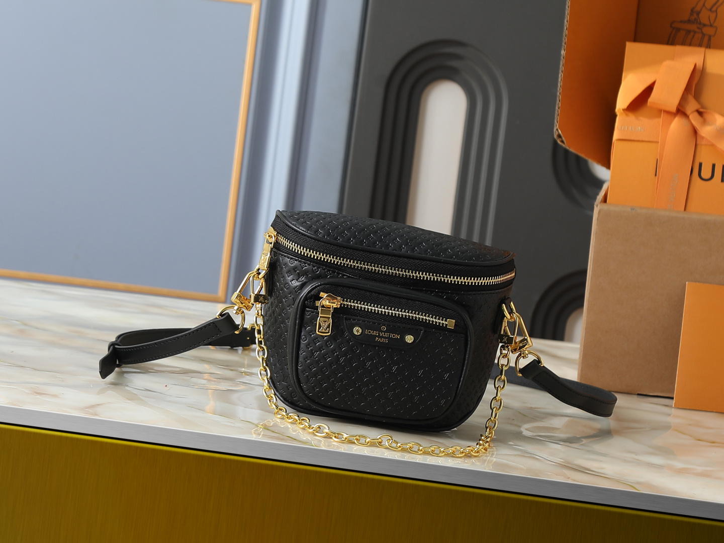 LV Monogram Empreinte Bumbag
