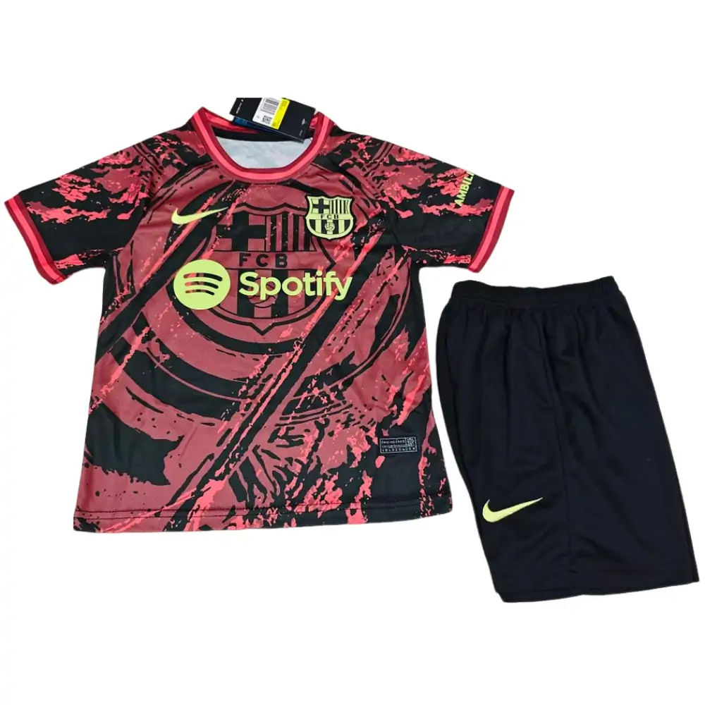25-26 Barcelona Training Jersey - Kids Set