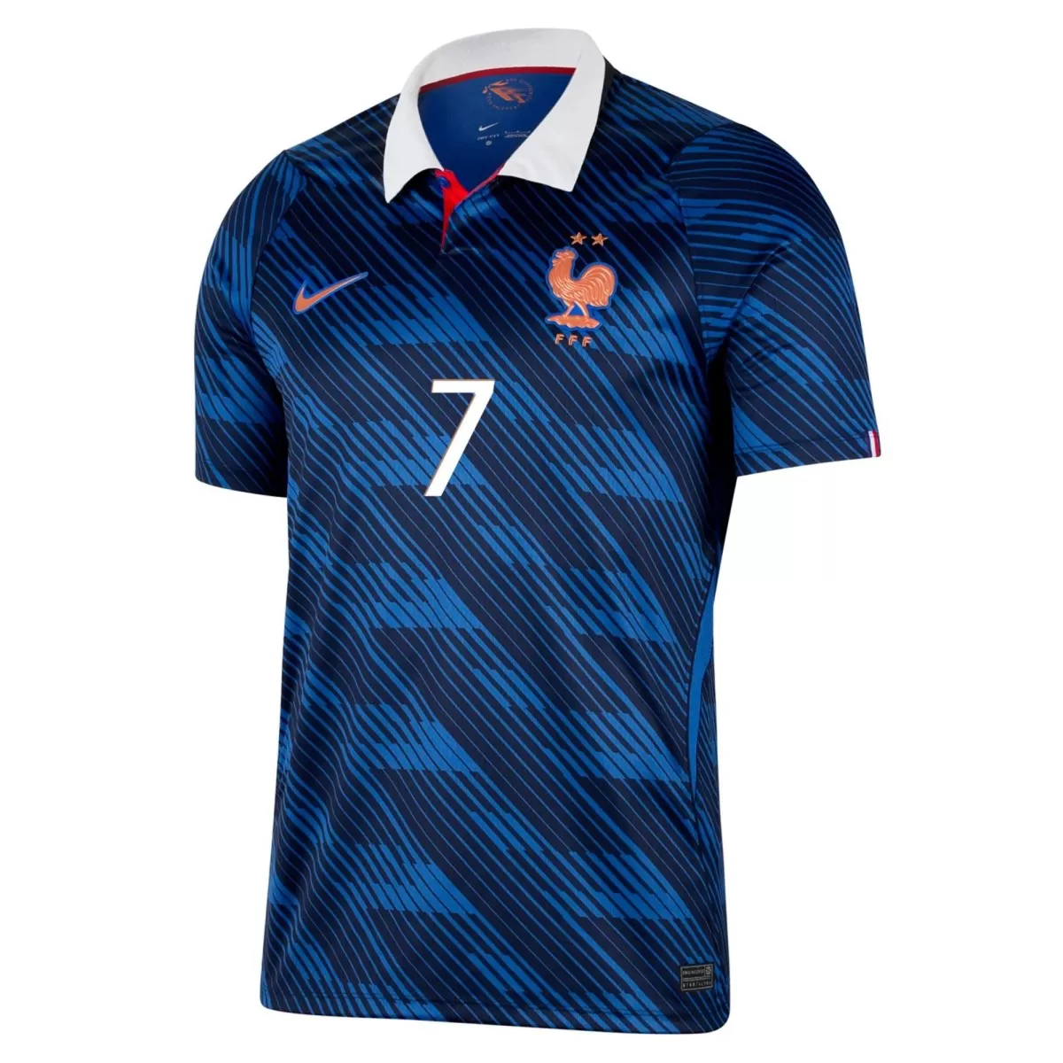 DEMBELE #7 France Home Soccer Jersey 2026 World Cup