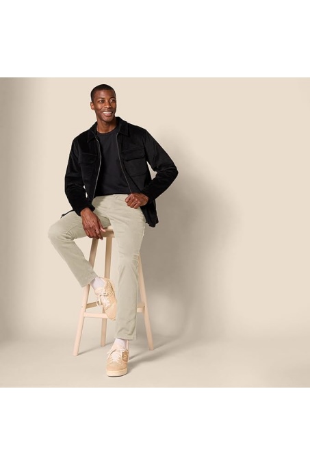 Men's 5-Pocket Stretch Twill Casual Pants