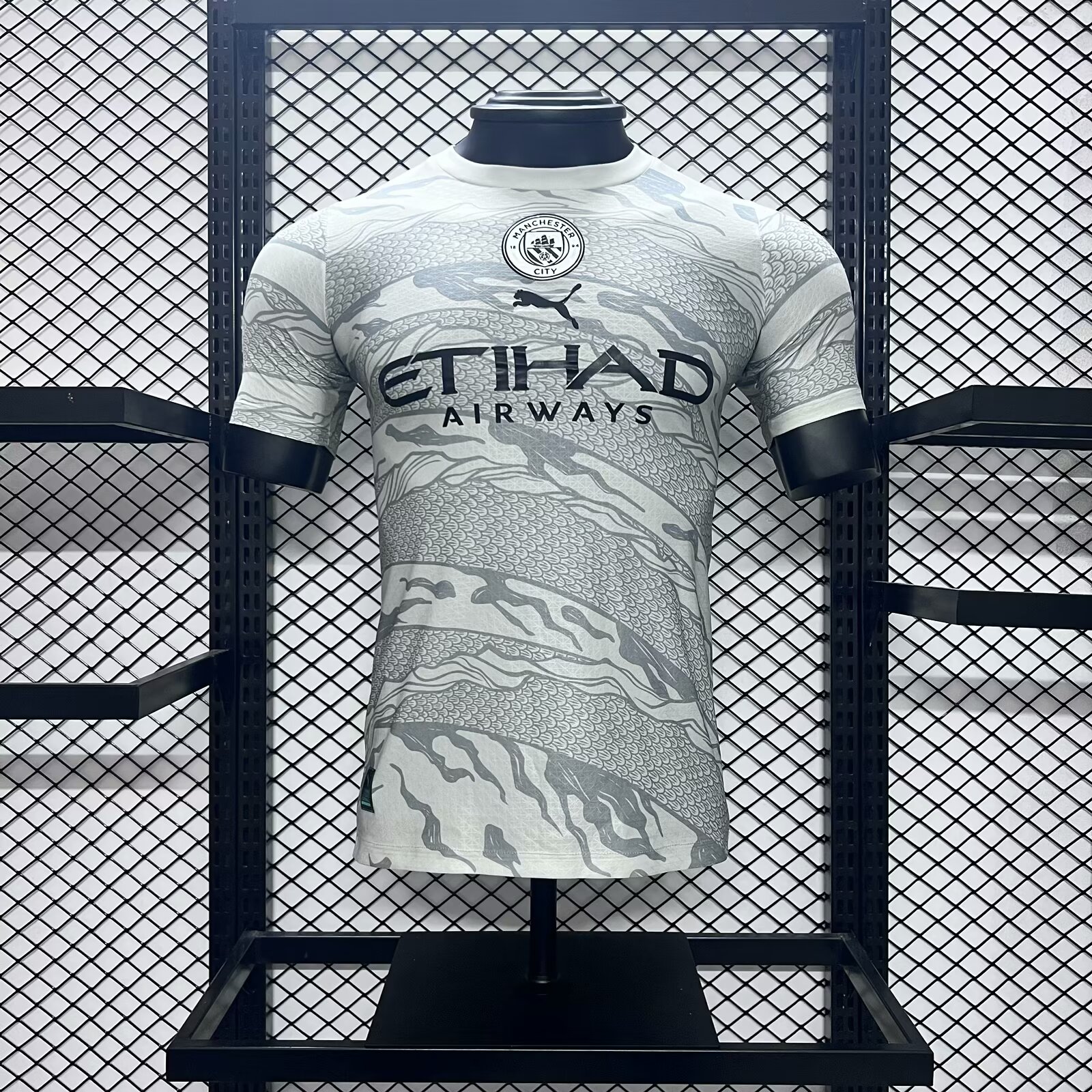 Manchester City 2024 Chinese New Year Pre-match Jersey - Player Version