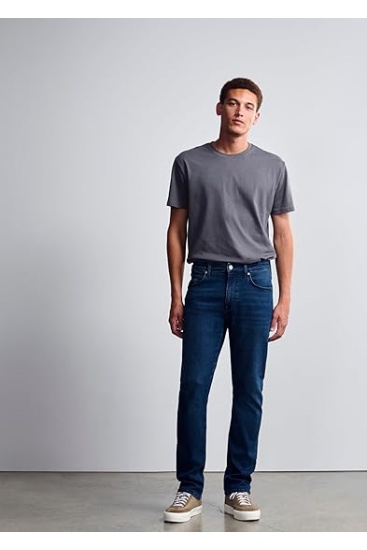 Men's Regular Rise Straight Leg Jeans
