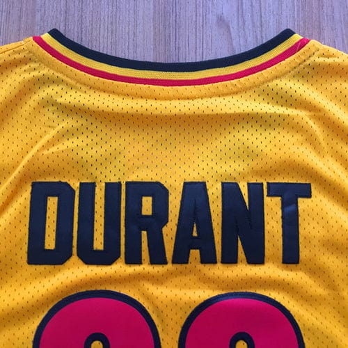 Durant High School Edition No. 33 Yellow Premium Mesh