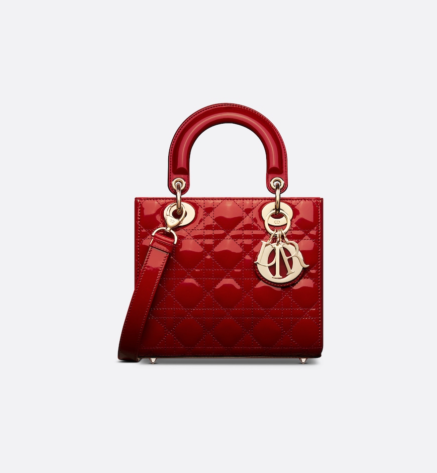 Small Lady Bag HandBags- patent leather