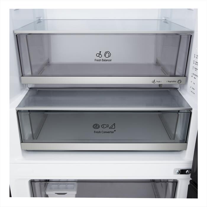 LG - Frigorifero combinato GBBW322CEV Classe C 465lt-Nero