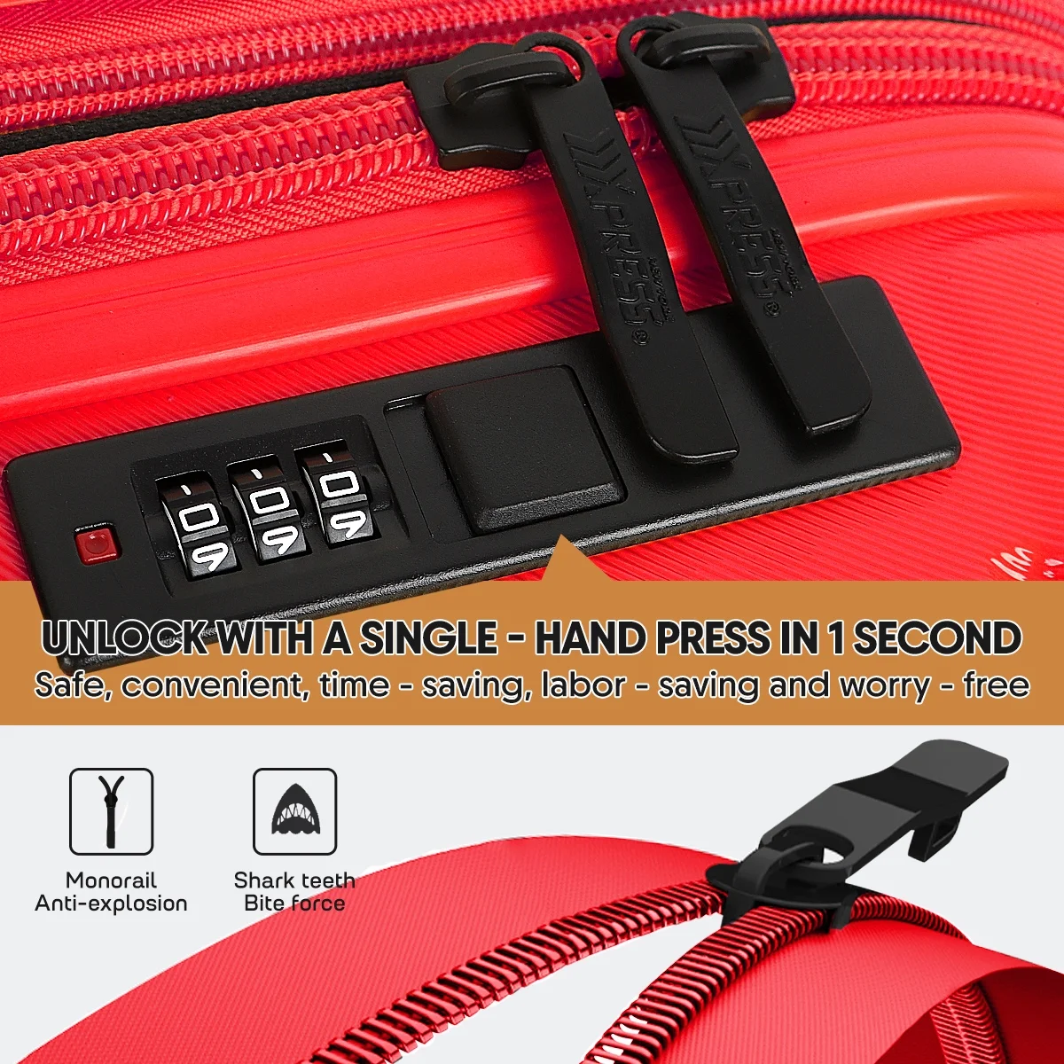 3 Piece Hardshell Luggage Set Expandable Hardside Suitcase with Spinner Wheels and TSA Lock, Lightweight Carry on and Checked Luggage 20