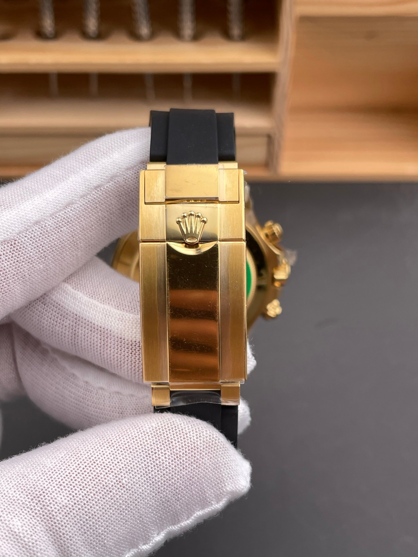 Rolex Daytona Gold Eye Rubber