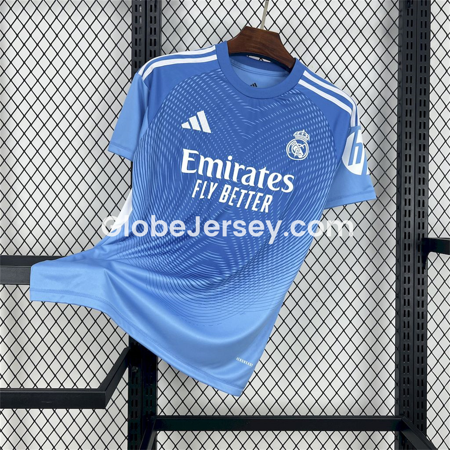 Real Madrid 25-26 Blue Goalkeeper Jersey - Fans Version