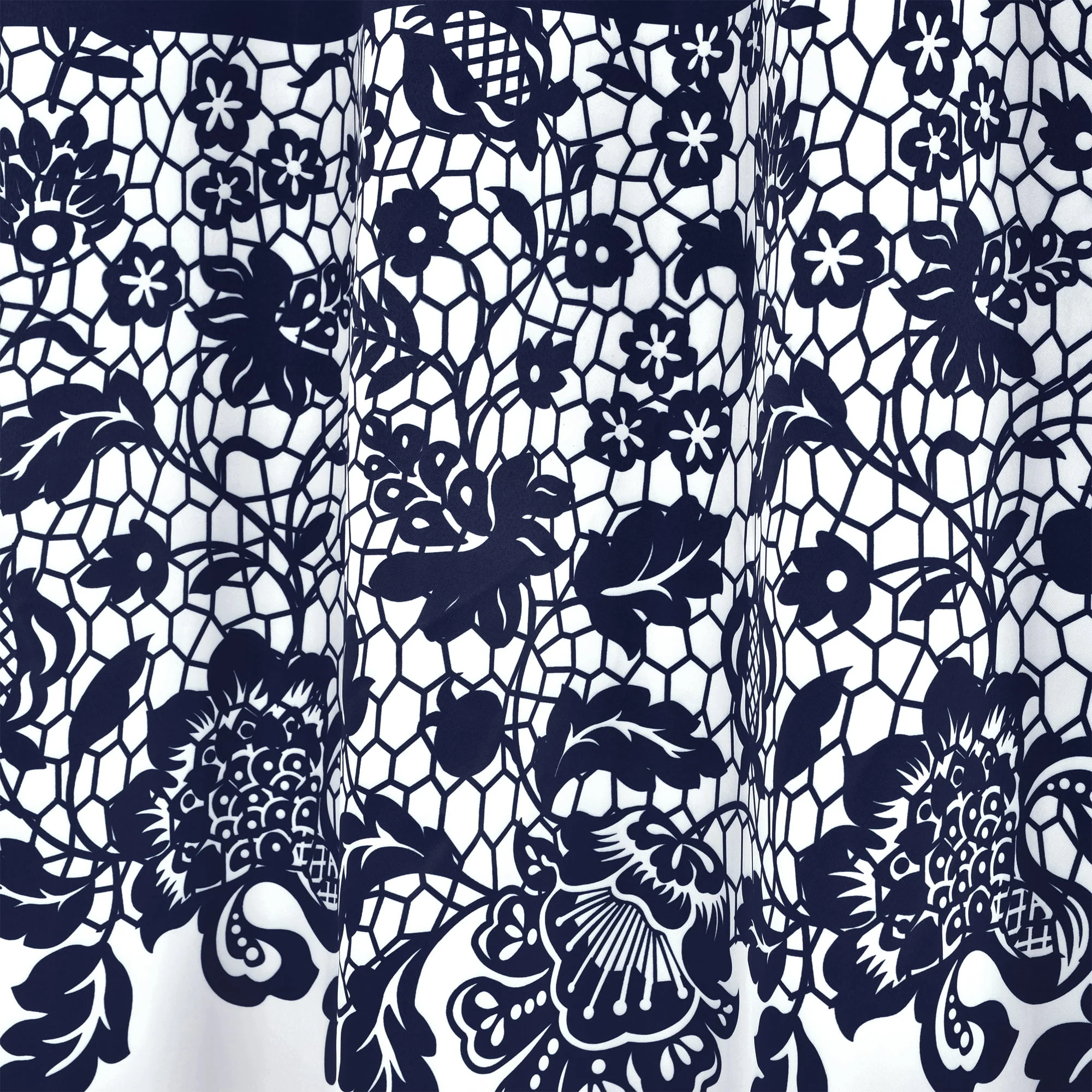 Lush Decor Estate Garden Print Room Darkening Window Curtain Panels Set