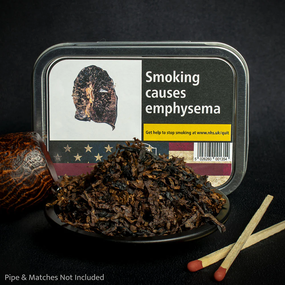 Gawith Hoggarth American Black & Brown Pipe Tobacco - 50g Tin