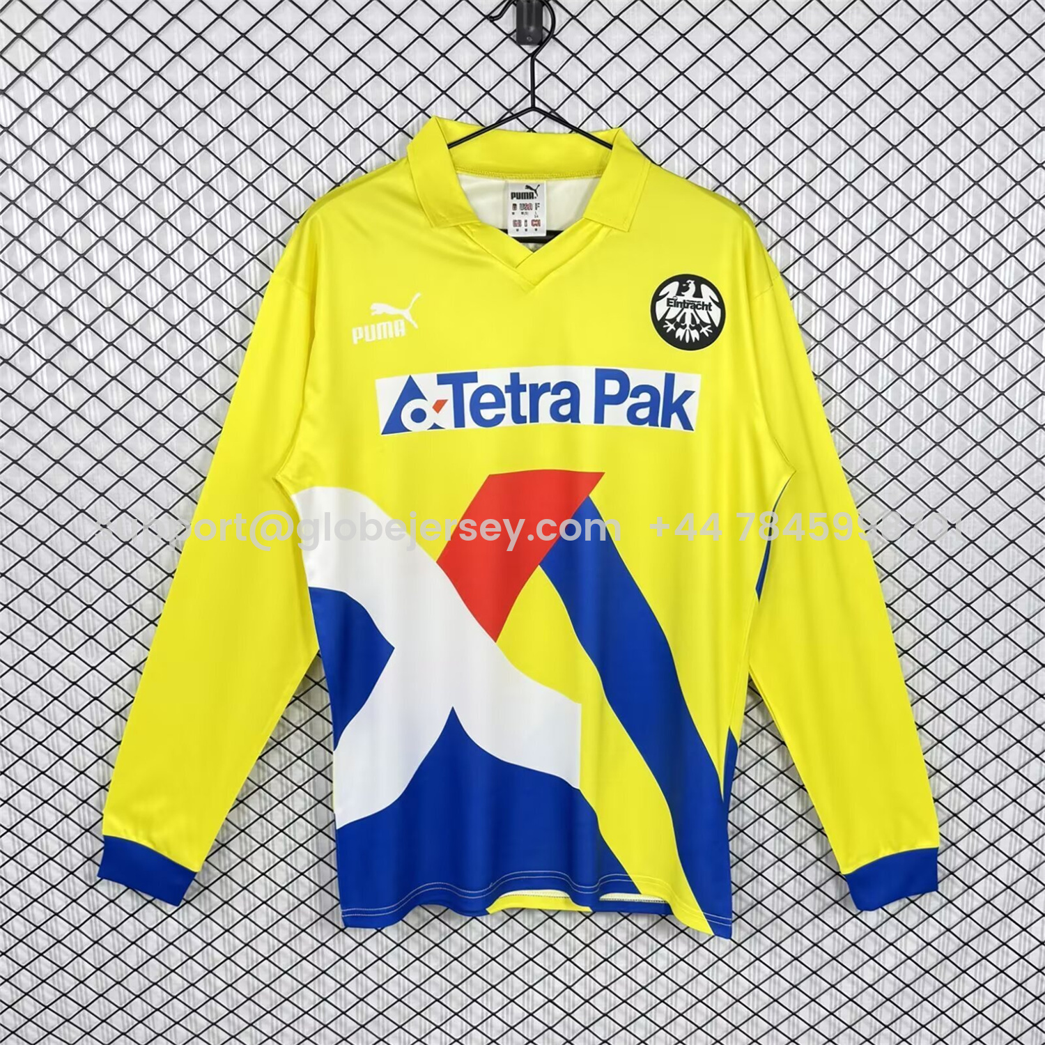 Retro Frankfurt 1993-95 Away Long Sleeves Jersey