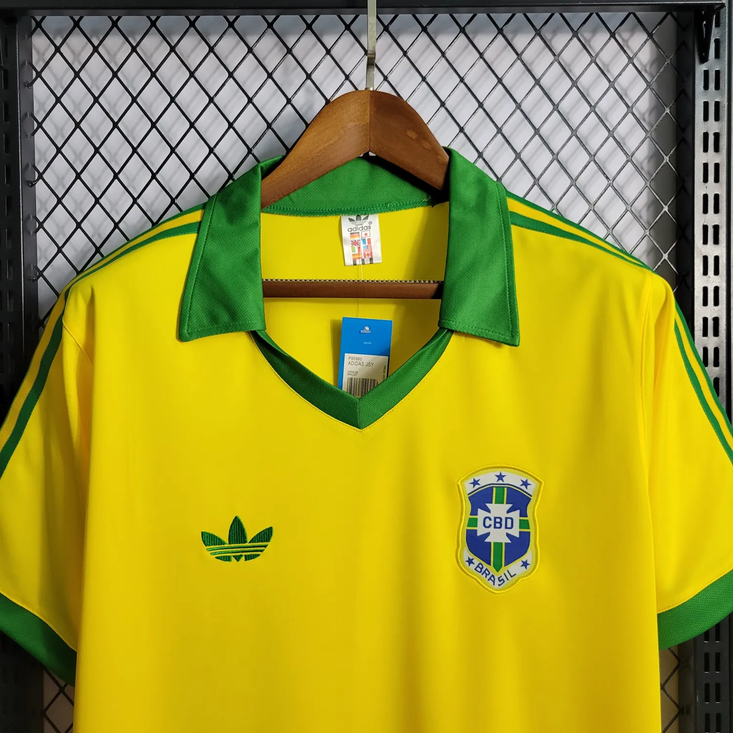 1978 Brazil home retro jersey