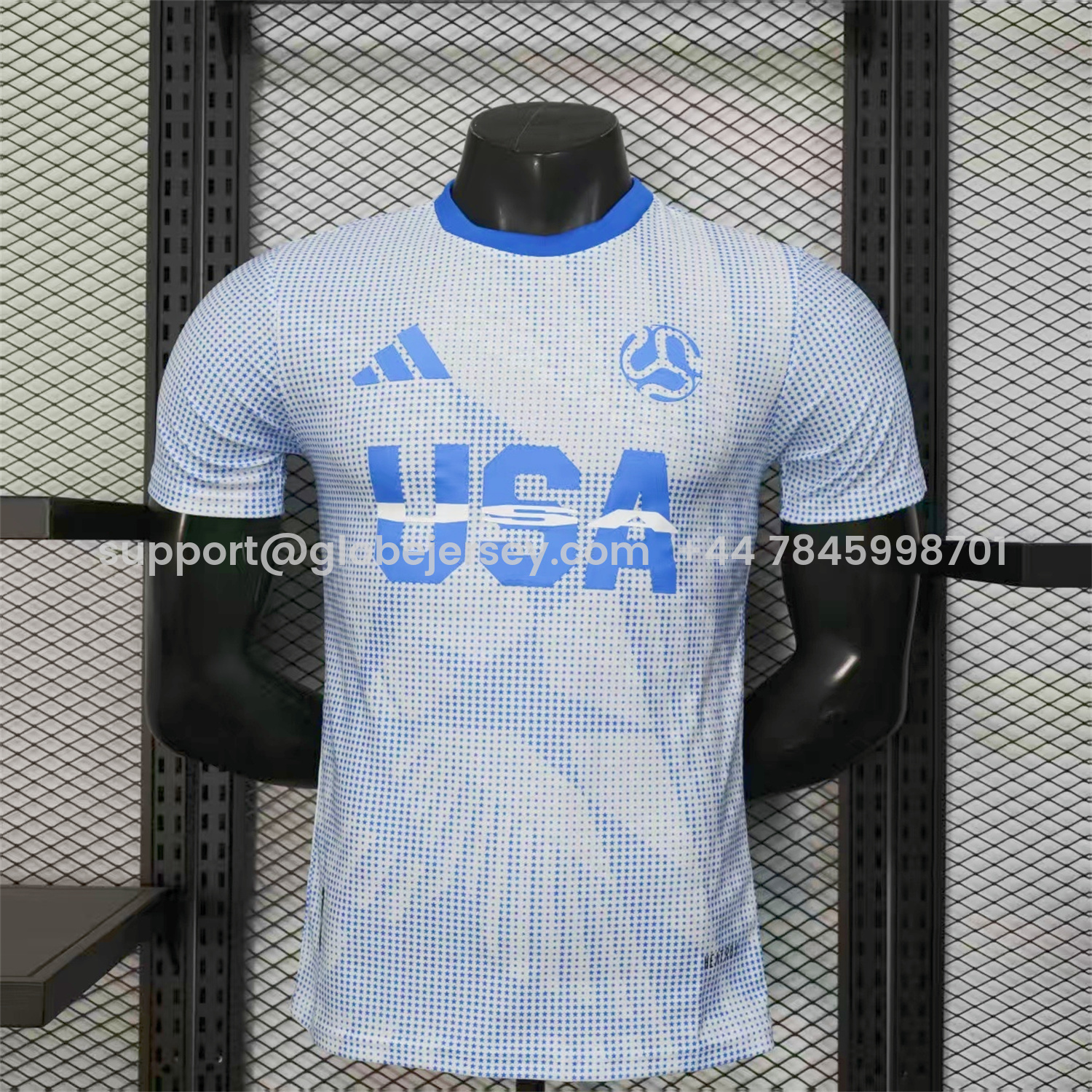 United States USA 25-26 World Cup Promotion Blue Jersey - Player Version