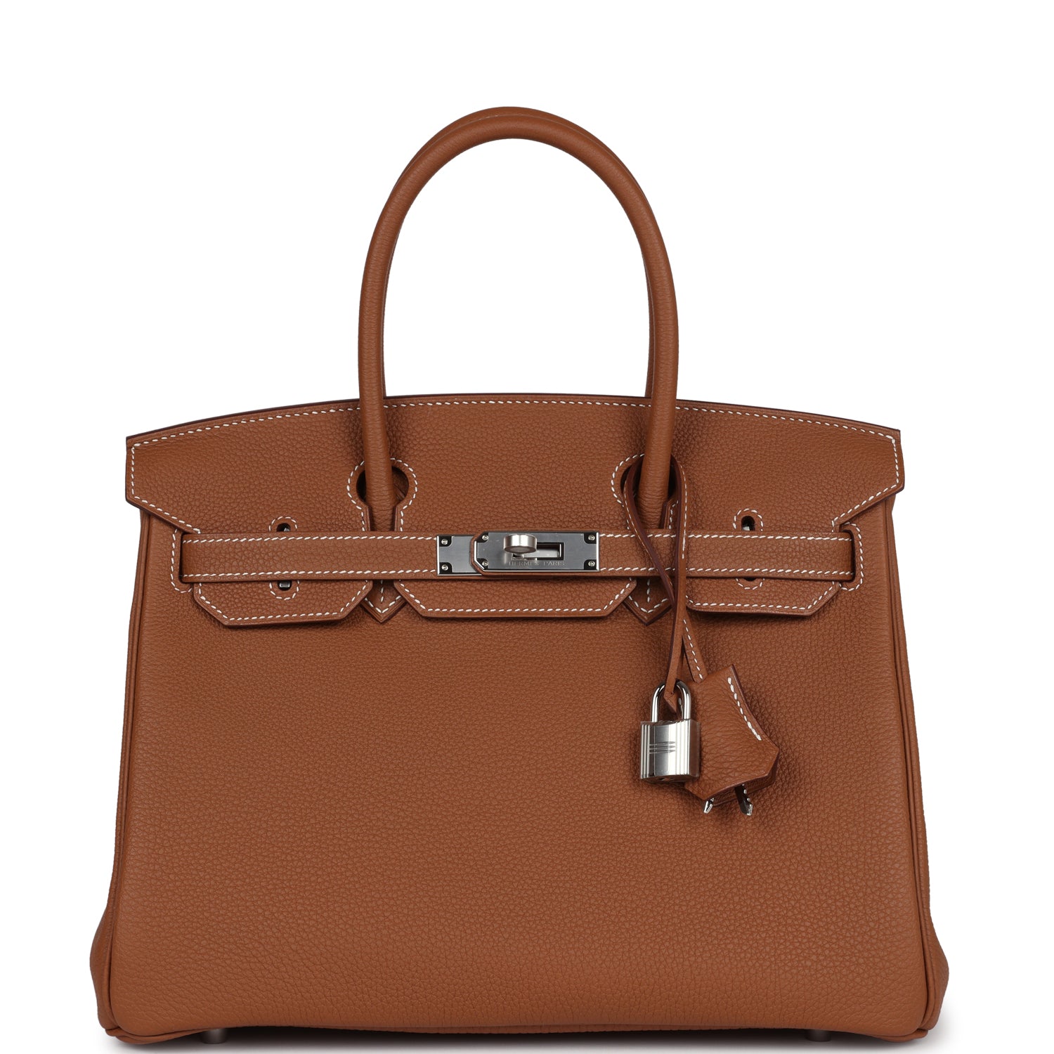 Birkin 30 Gold Togo Palladium Hardware