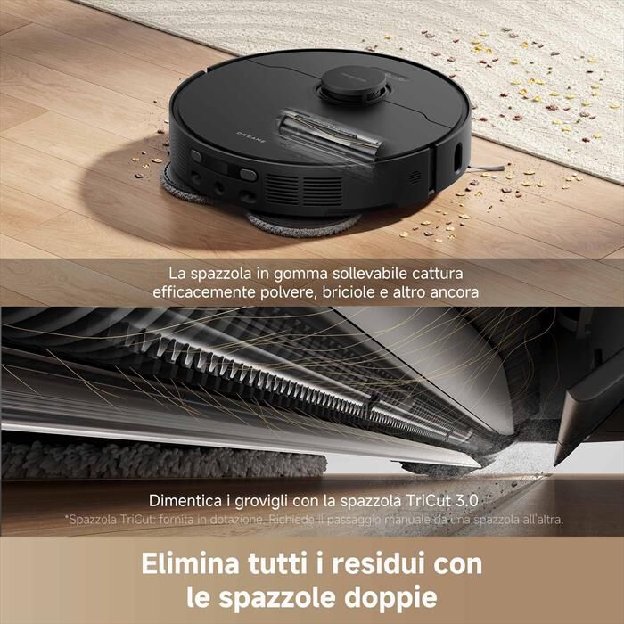 DREAME - Robot aspirapolvere lavapavimenti L40 VIM ULTRA AE-Nero