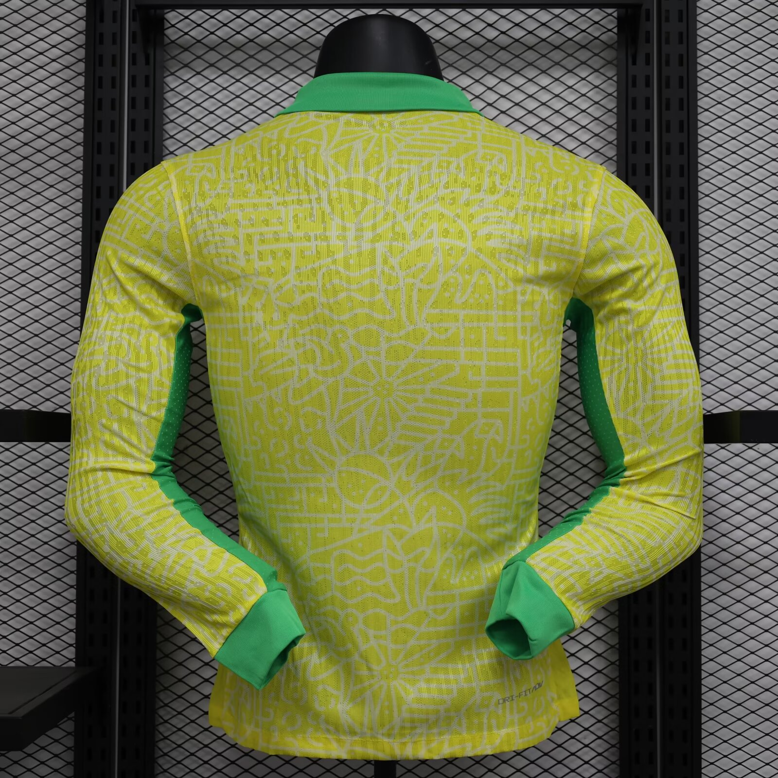 2024/25 Brazil home players long sleeves