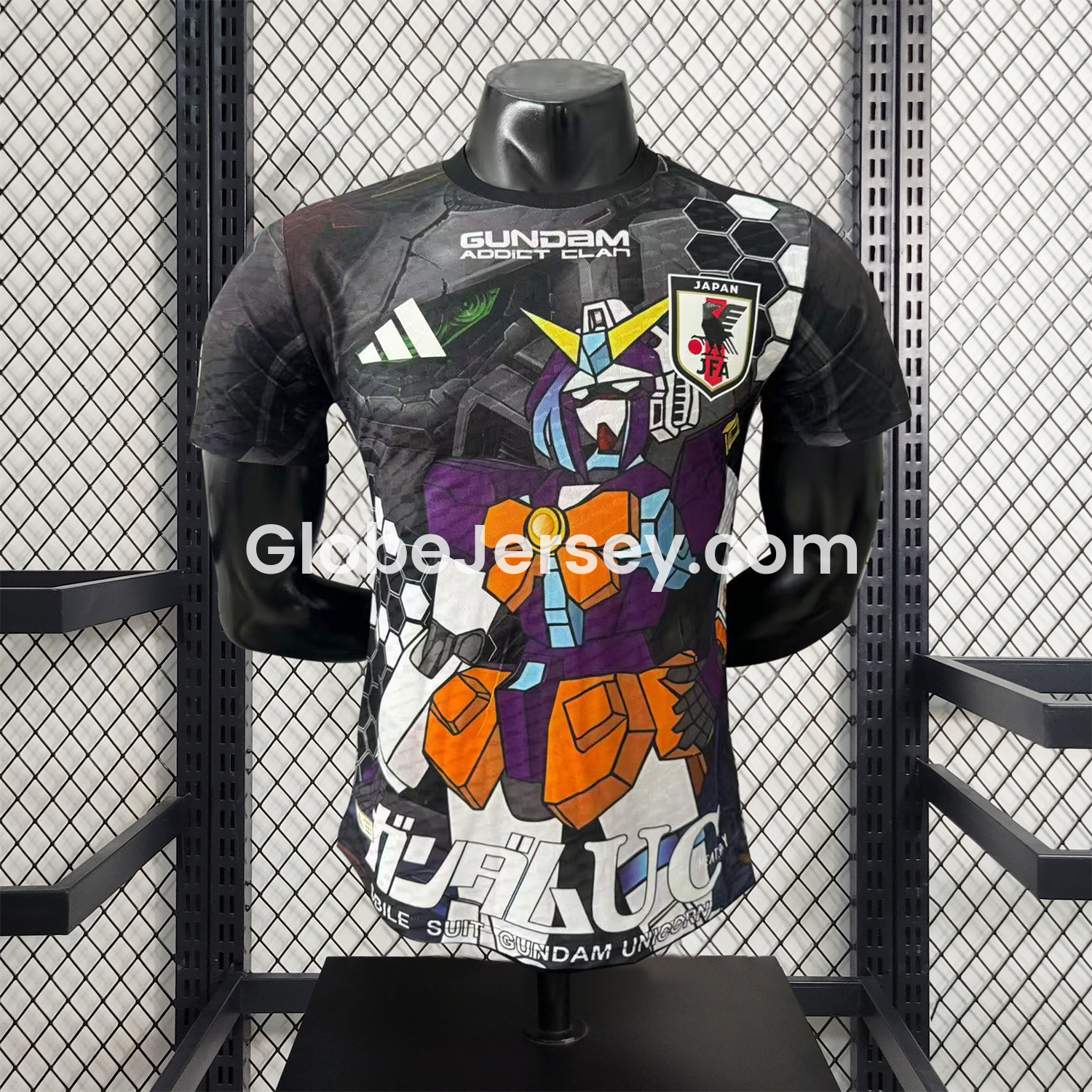 Japan 25-26 Gundam Black Special Edition Jersey - Player Version