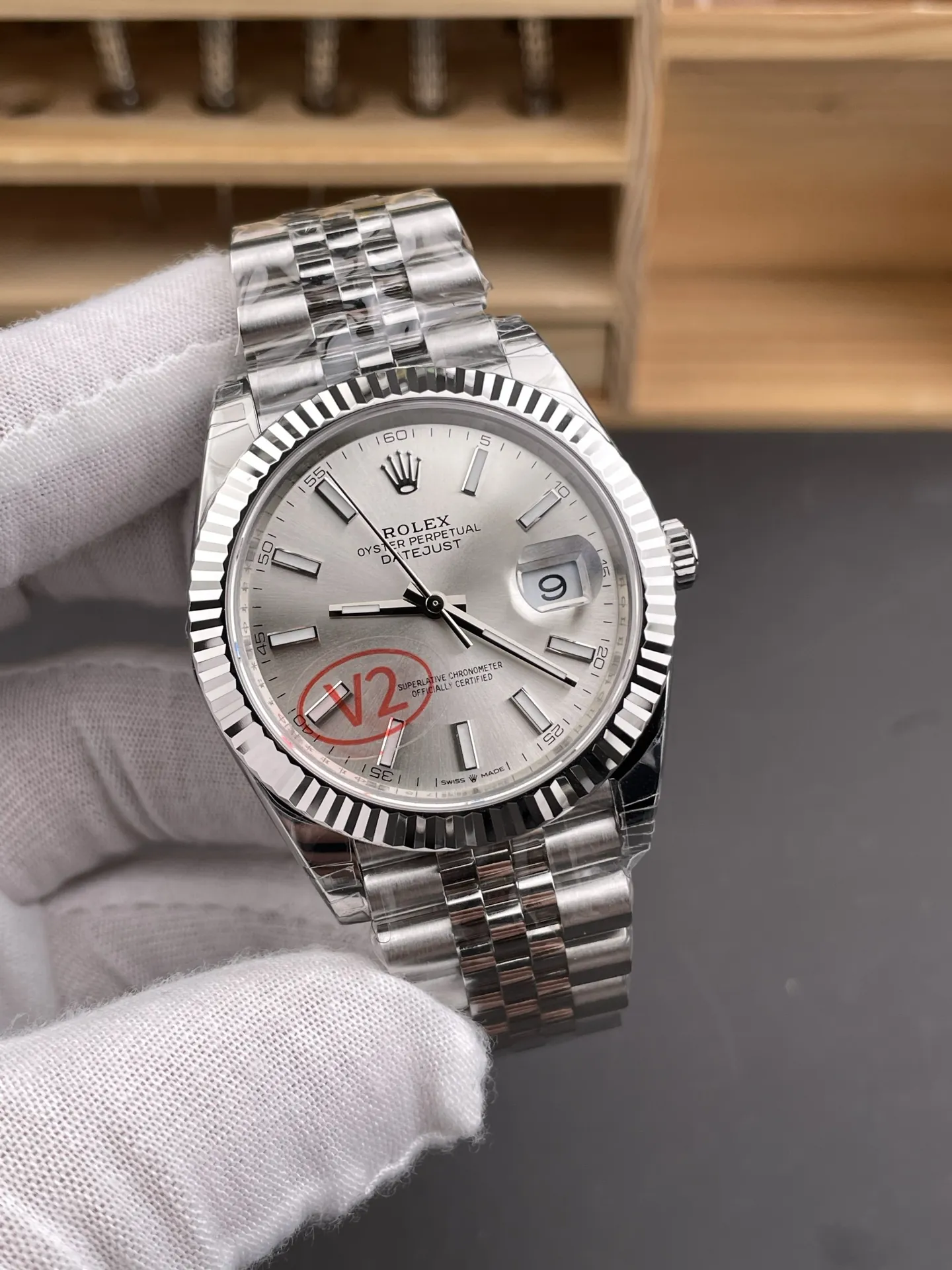 Rolex Datejust Silver Dial 41mm