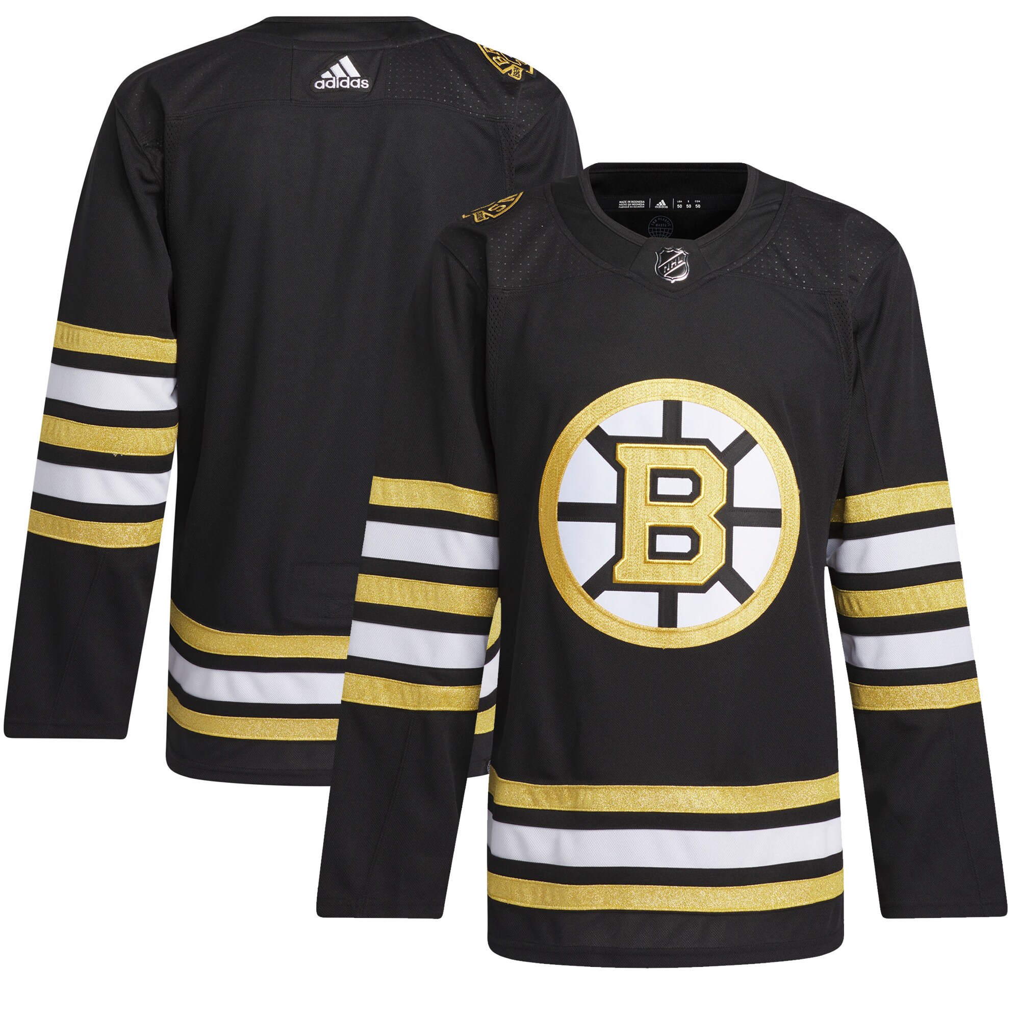 Boston Bruins  100th Anniversary Primegreen  Jersey – Black