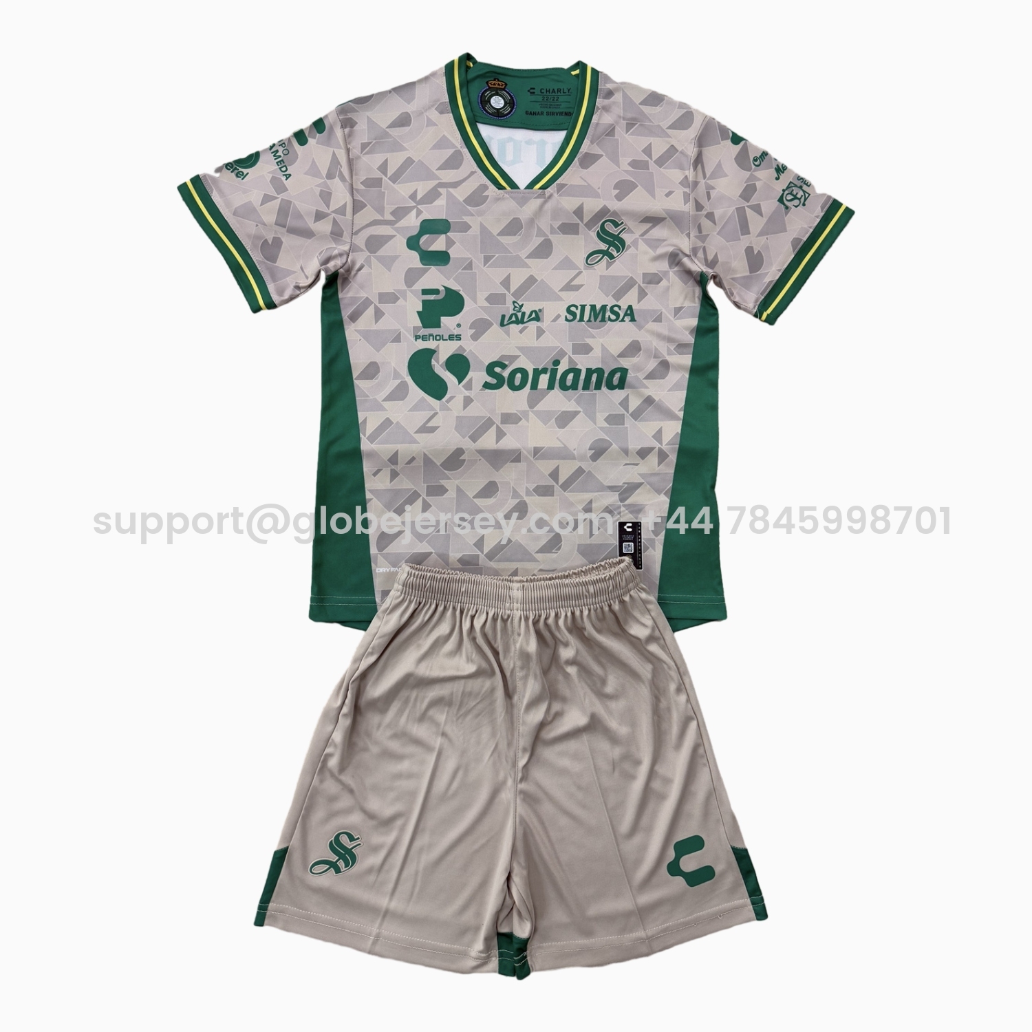 Santos Laguna 25-26 Away Men's Adult Jersey Set - Fans Version