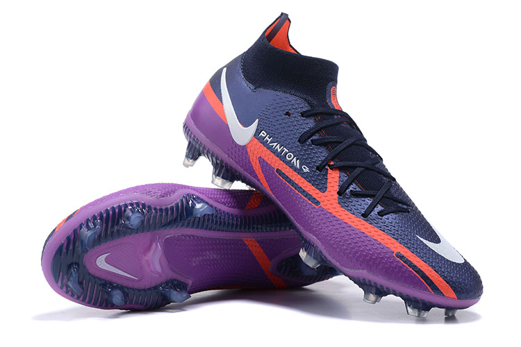 Phantom GT2 high-top Shock Wave series waterproof all-knit FG football shoes Nike Phantom GT2 Dynamic Fit Elite FG