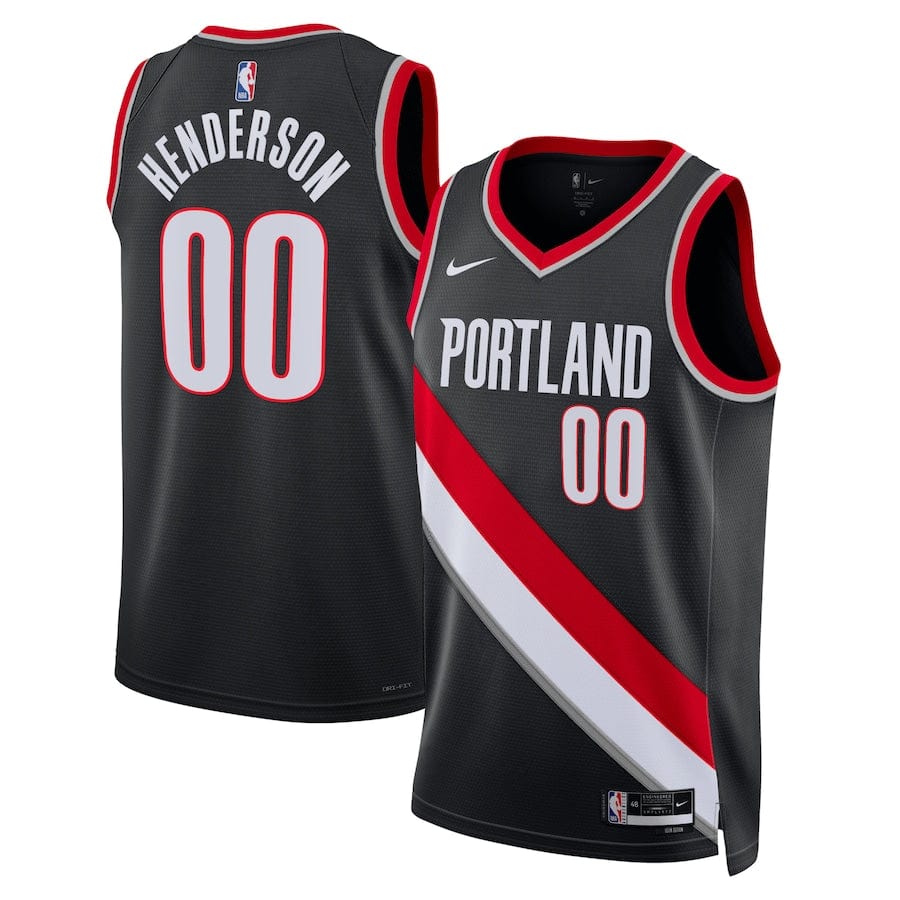 Trail Blazers Scoot Henderson  2023-2024 season Jersey