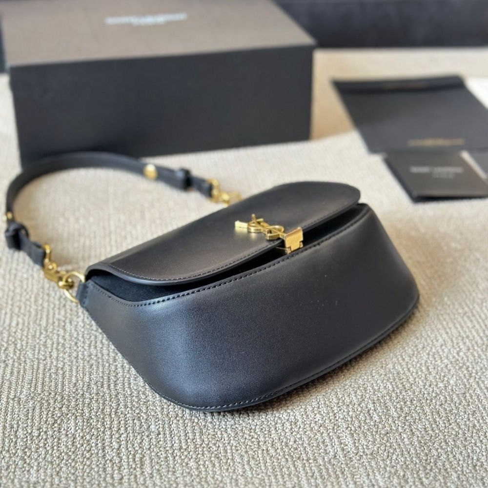 Saint Laurent Voltaire Top Handle In Box Black 7.9 Inches 8008460SX0W1000
