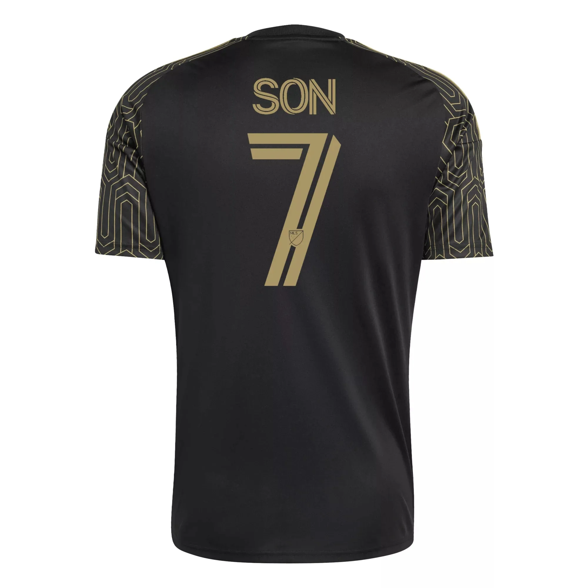 adidas Men's Son Heung-Min LAFC Stadium Home Jersey 26/27 (Black/Gold)