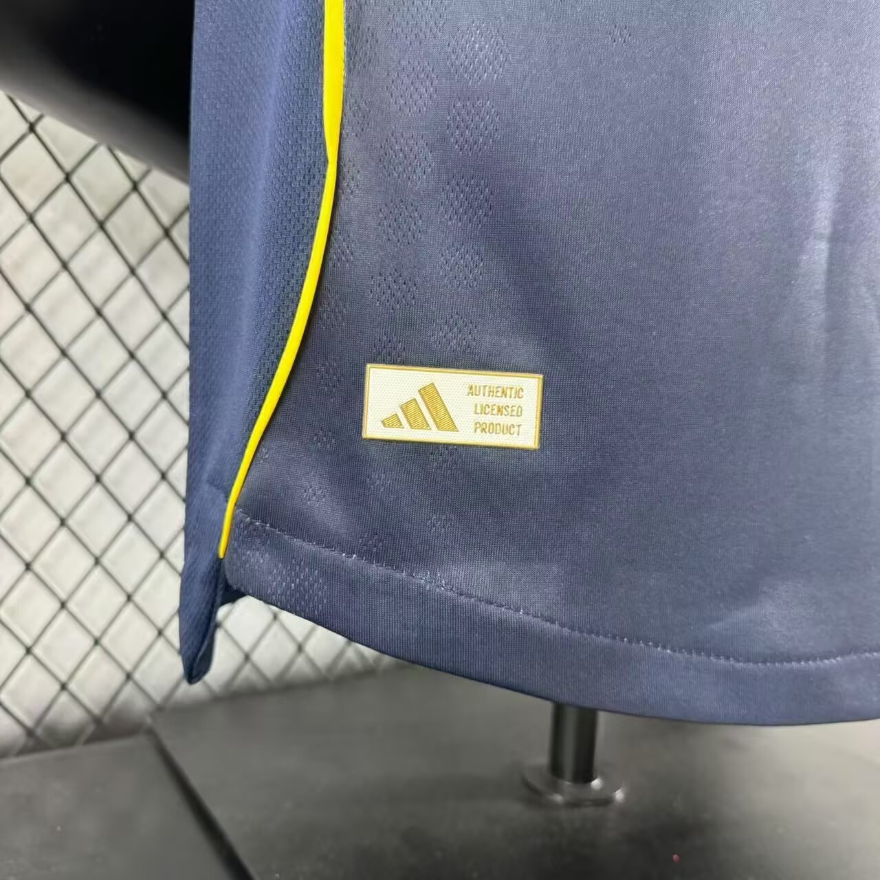 25-26 Boca Home Black Shirt - Player Edition