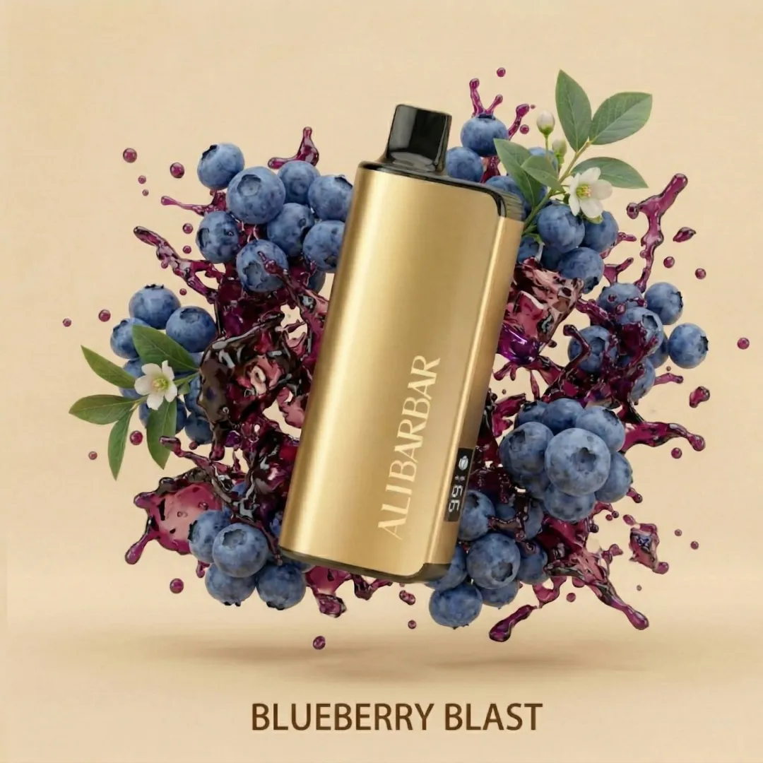BLUEBERRY BLAST - ALIBARBAR INGOT 9000 Puffs