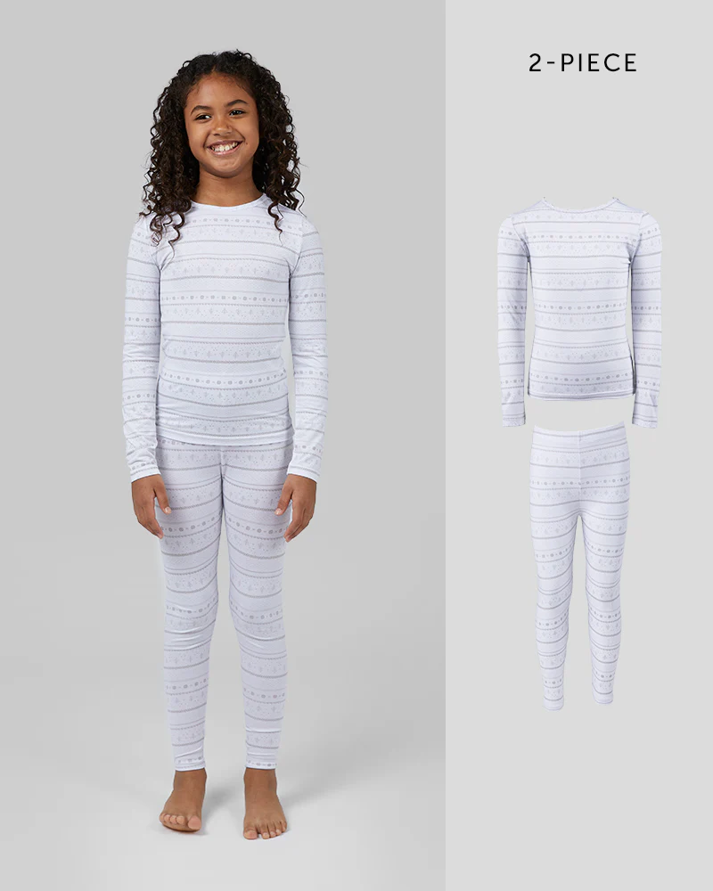 KIDS' 2PC BASELAYER TOP & BOTTOM SET
