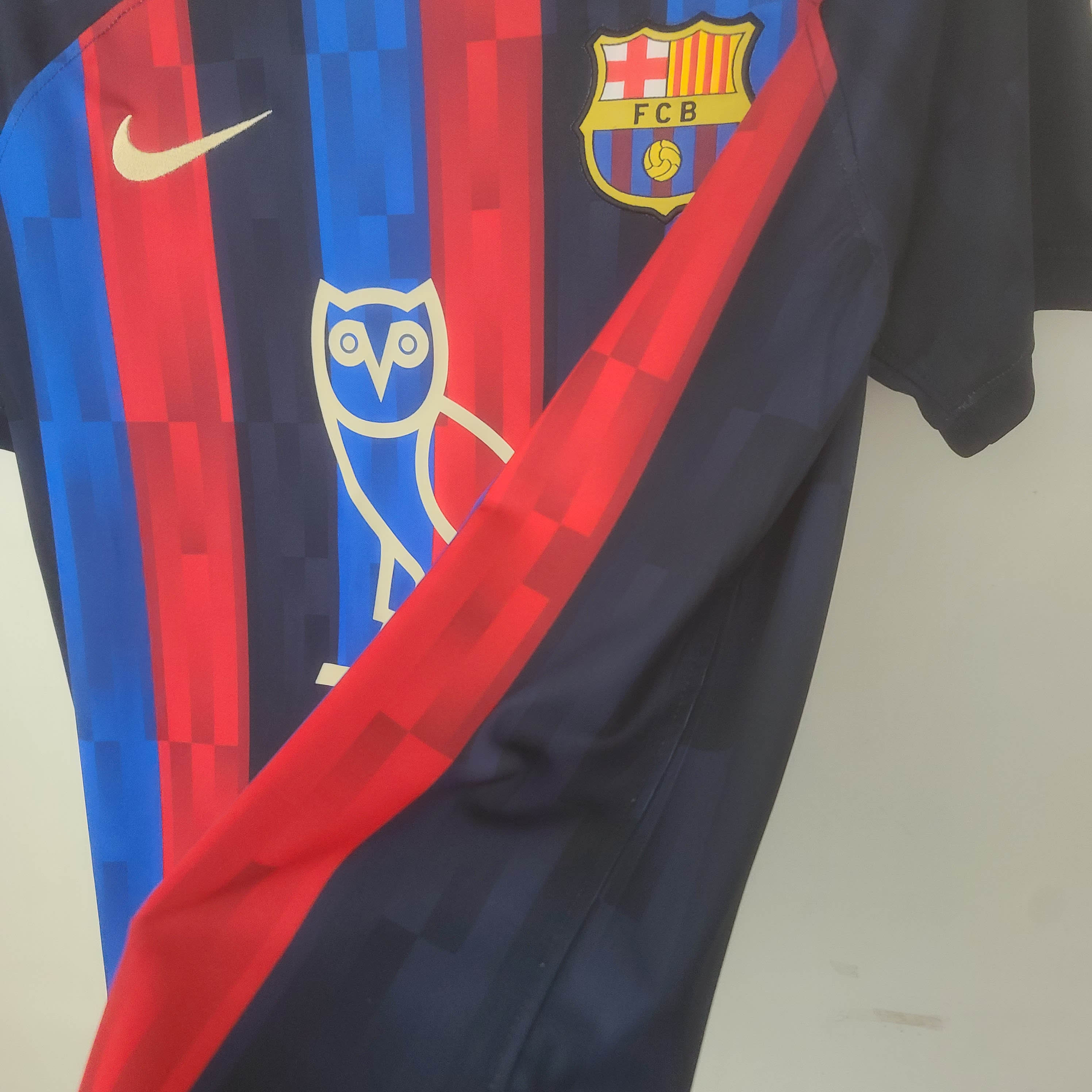 2022/2023 Barcelona Home Drake Model Football Shirt 1:1 Thai Quality - Fans